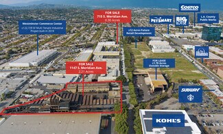 Plus de détails pour 715 & 1147 S. Meridian Ave – Terrain à vendre, Alhambra, CA