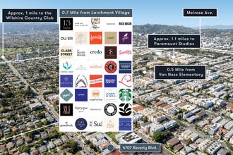 4707 Beverly Blvd, Los Angeles, CA - Vue aérienne  vue de carte - Image1