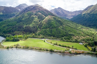 West Larach, Ballachulish, HLD - Vue aérienne  vue de carte - Image1