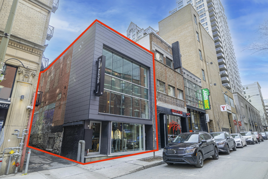 1420-1432 Rue Stanley, Montréal, QC à louer Photo de l’immeuble– Image 1 sur 19