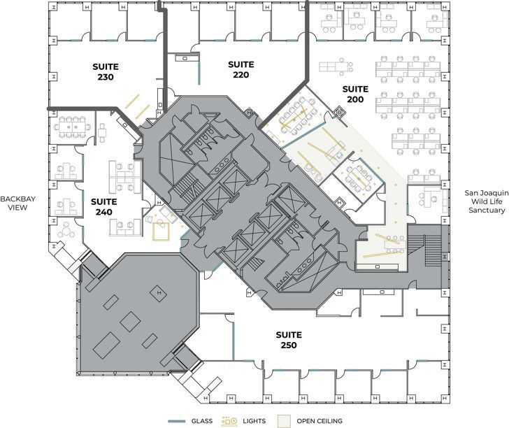 19800 macarthur Blvd, Irvine, CA à louer Plan d’étage– Image 1 sur 3