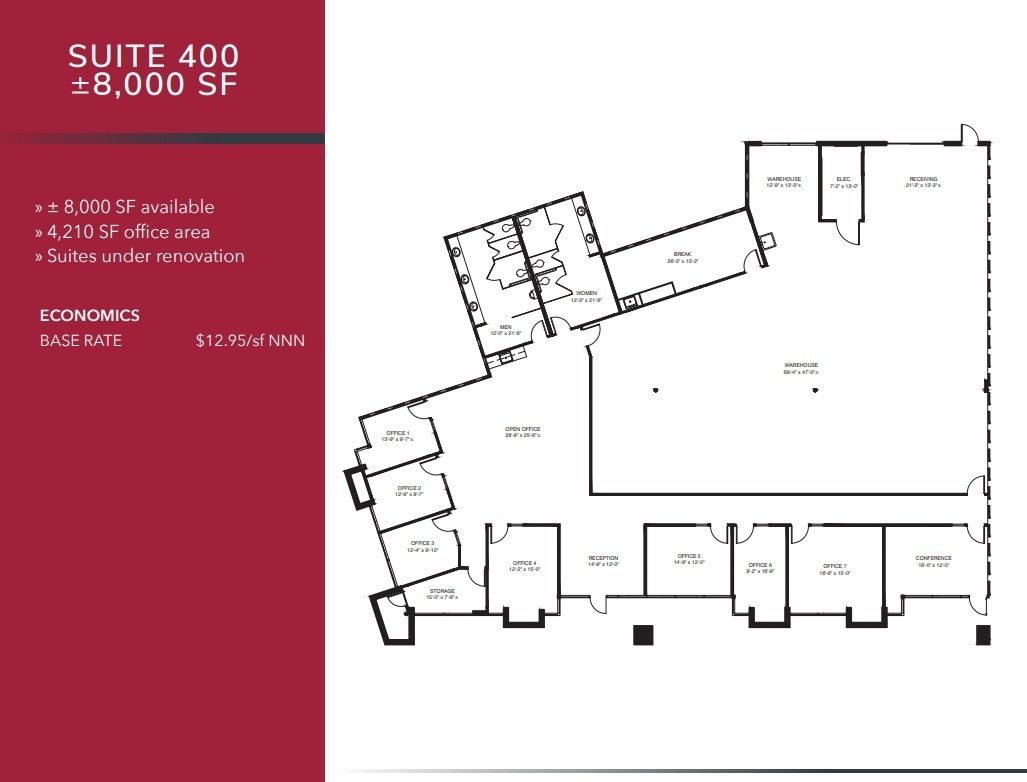 1900 Firman Dr, Richardson, TX à louer Plan d’étage– Image 1 sur 5