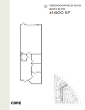 15550 Rockfield Blvd, Irvine, CA à louer Plan d’étage– Image 1 sur 1