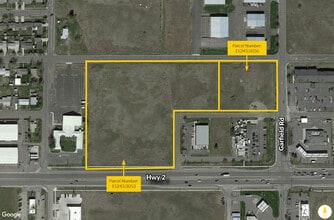 1001 S Russell Rd, Airway Heights, WA - Vue aérienne vue de carte