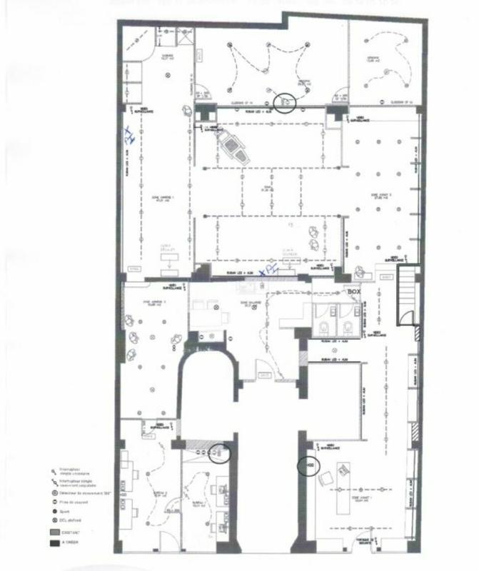 Local commercial dans Paris à louer Plan d’étage– Image 1 sur 2