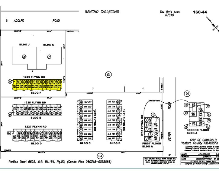 1243 Flynn Rd, Camarillo, CA à vendre - Plan cadastral – Image 3 sur 14