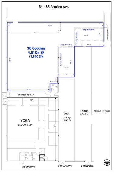 6 Gooding Ave, Bristol, RI à louer - Plan d’étage – Image 2 sur 5