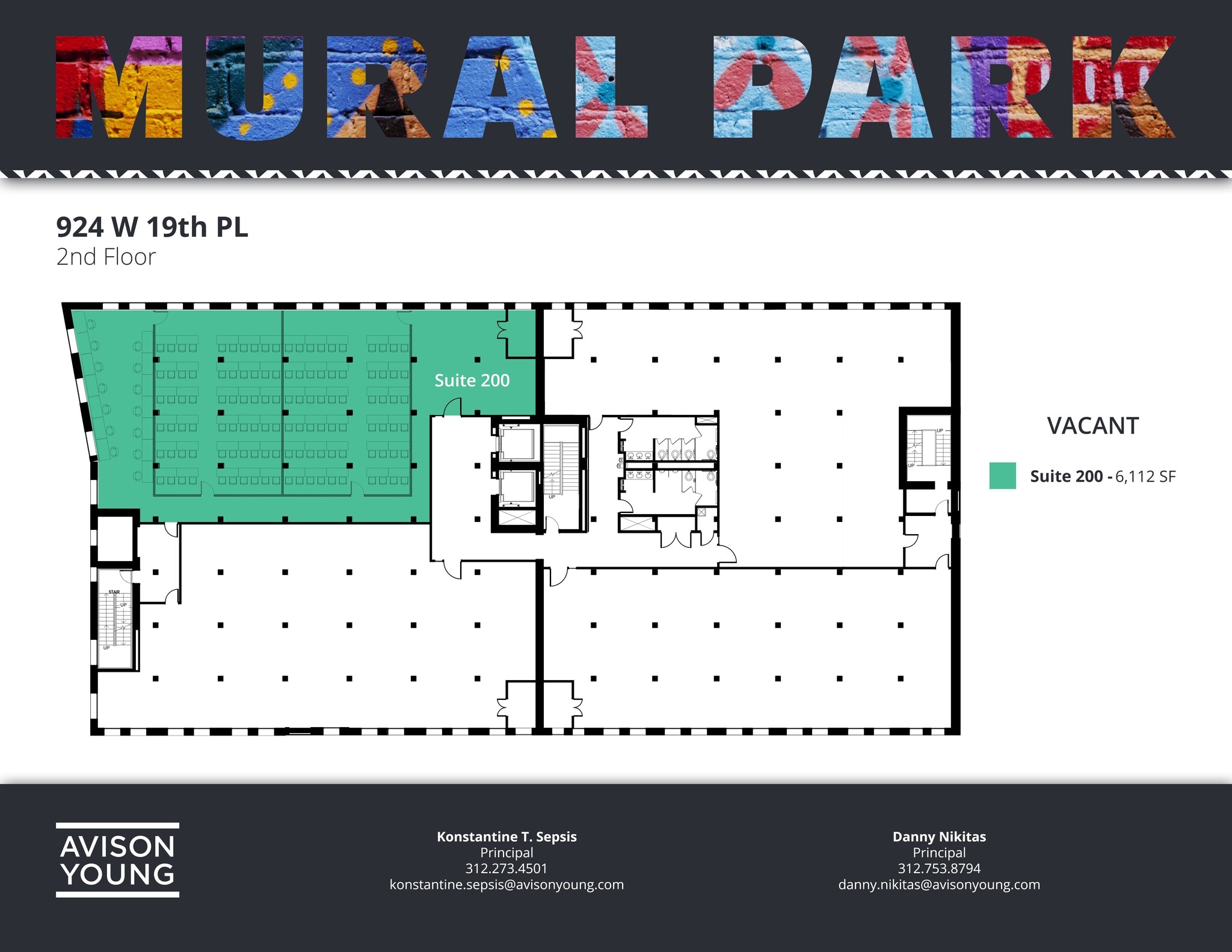 924 W 19th Pl, Chicago, IL à louer Plan de site– Image 1 sur 2