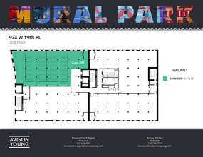 924 W 19th Pl, Chicago, IL à louer Plan de site– Image 1 sur 2