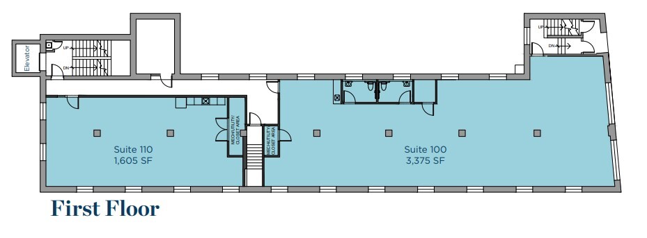 14414 Detroit Ave, Lakewood, OH à louer Plan d’étage– Image 1 sur 1