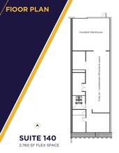 6925 Portwest Dr, Houston, TX à louer Plan d’étage– Image 1 sur 1