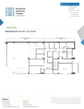 1213 Hermann Dr, Houston, TX à louer Plan d’étage– Image 2 sur 2
