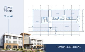 Northeast Corner of HWY 249 & Brown Rd, Tomball, TX à louer Plan d’étage– Image 1 sur 1