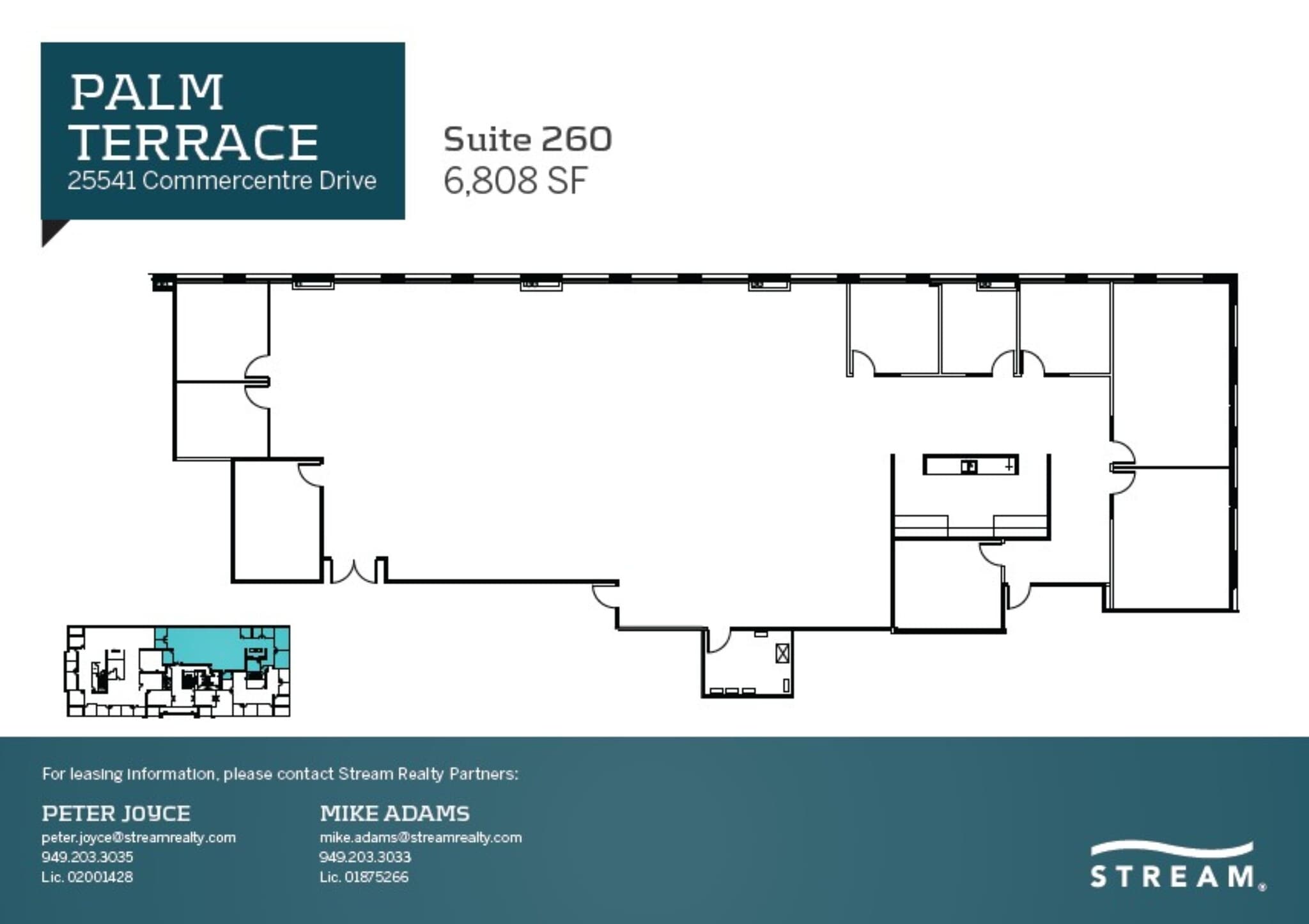 25521 Commercentre Dr, Lake Forest, CA à louer Plan d’étage– Image 1 sur 1