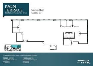 25521 Commercentre Dr, Lake Forest, CA à louer Plan d’étage– Image 1 sur 1