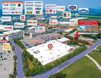 Plus de détails pour Shops to Spradlin Farms, Christiansburg, VA - Local commercial à vendre