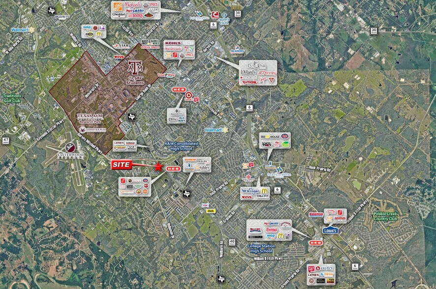 Unique College Station Investment portefeuille de 2 biens à vendre sur LoopNet.fr - Photo de l’immeuble – Image 3 sur 3