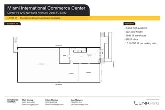 7950-7966 NW 14th St, Miami, FL à louer Plan de site– Image 1 sur 19