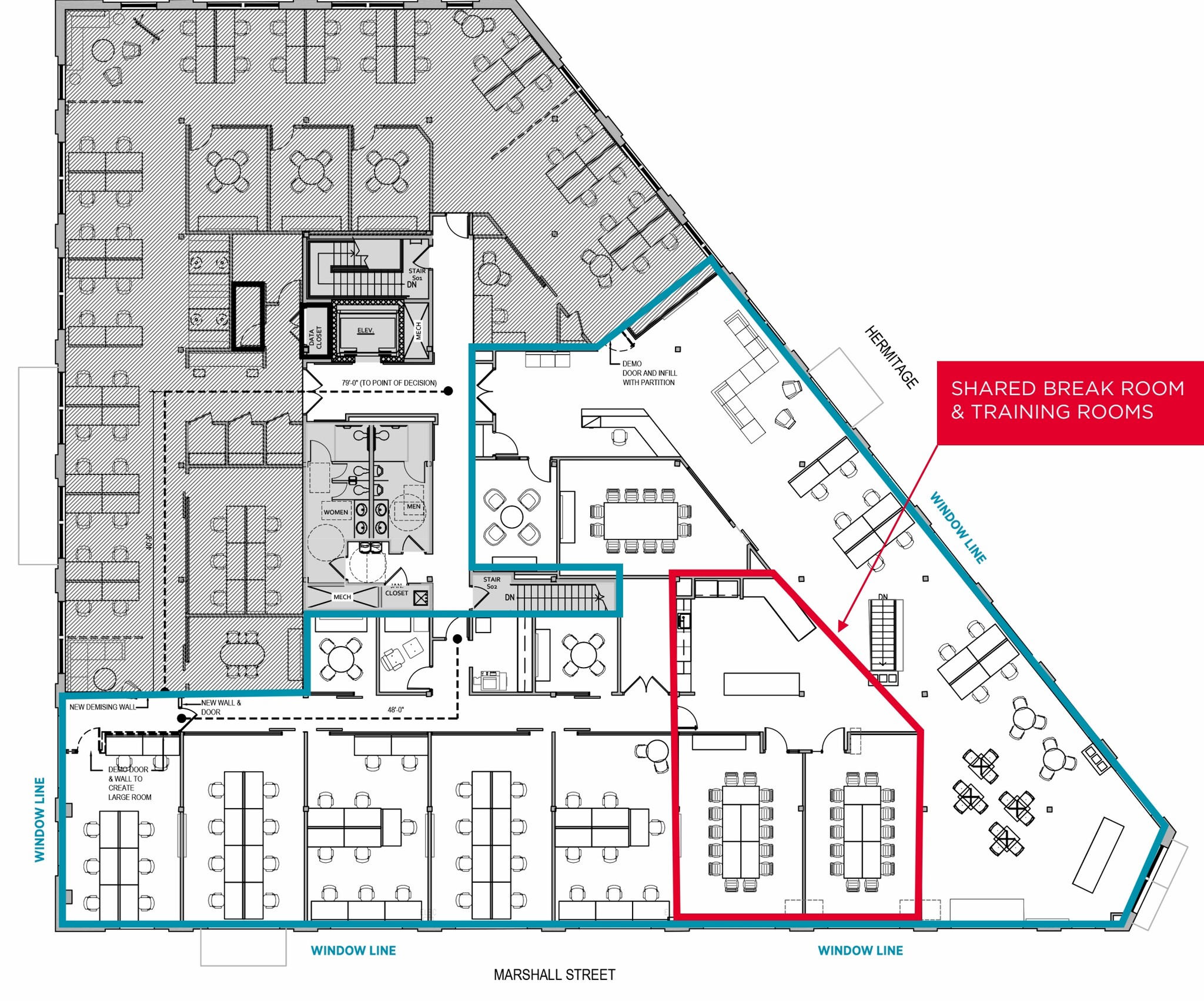 2000 W Marshall St, Richmond, VA à louer Plan d’étage– Image 1 sur 9