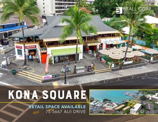 Plus de détails pour 75-5669 Alii Dr, Kailua Kona, HI - Local commercial à louer