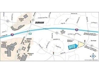 Plus de détails pour 1004 North Carolina 54 Hwy, Durham, NC - Terrain à vendre