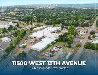 Plus de détails pour 11500 W 13th Ave, Lakewood, CO - Industriel/Logistique à vendre