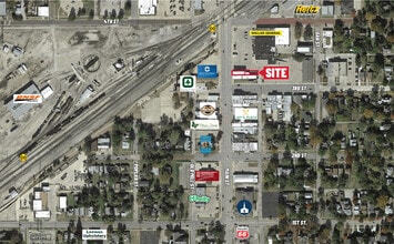 304 N Main St, Newton, KS - VUE AÉRIENNE  vue de carte