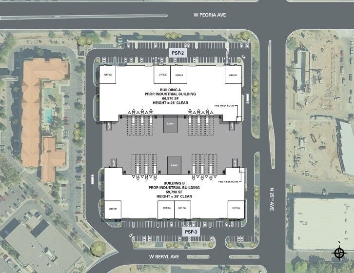 10400 N 25th Ave, Phoenix, AZ à louer - Photo de l’immeuble – Image 2 sur 2