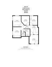 12760 S Harlem Ave, Palos Heights, IL à louer Plan de site– Image 1 sur 6