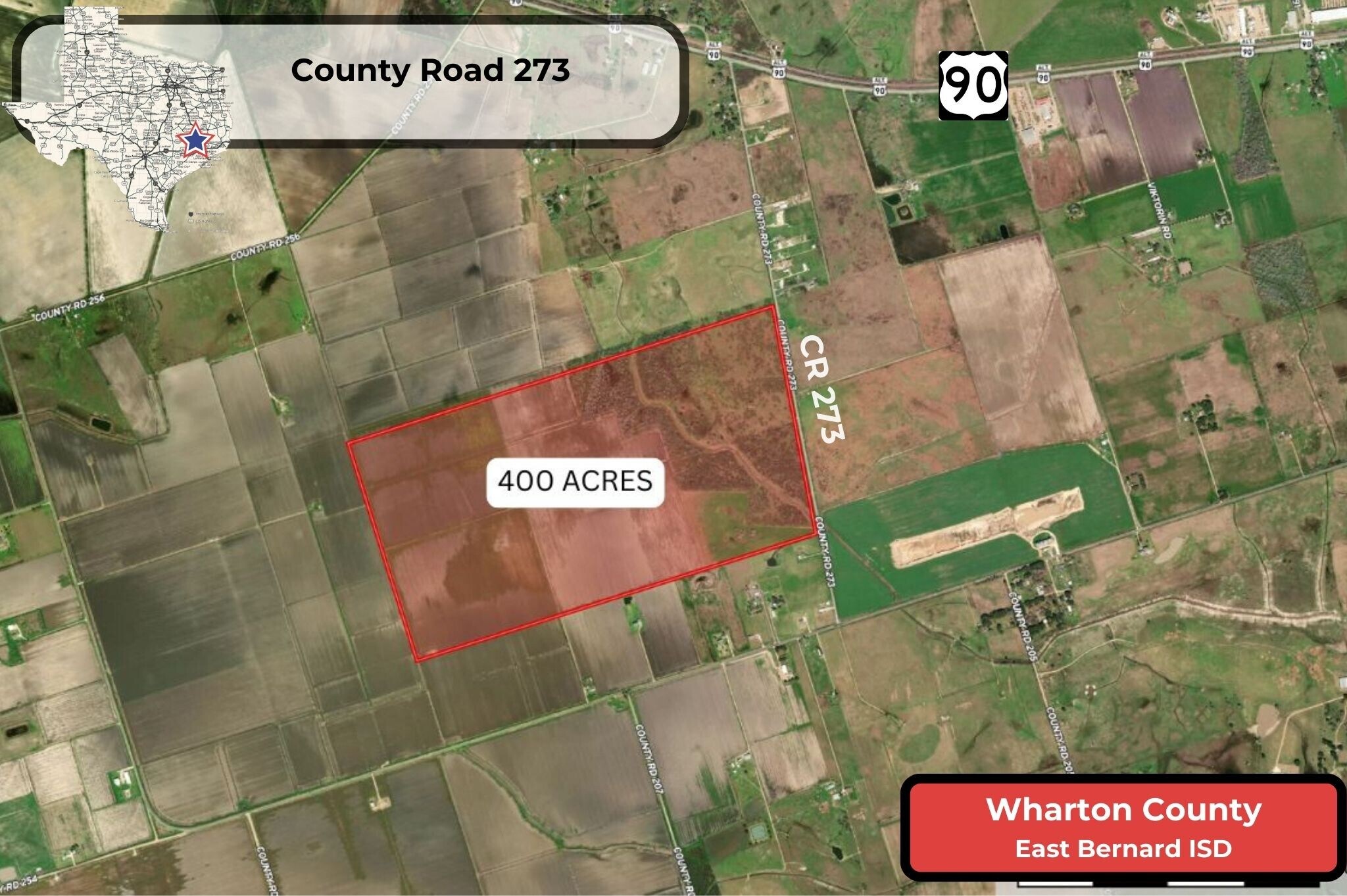 0 County Road 273, East Bernard, TX à vendre Photo principale– Image 1 sur 6