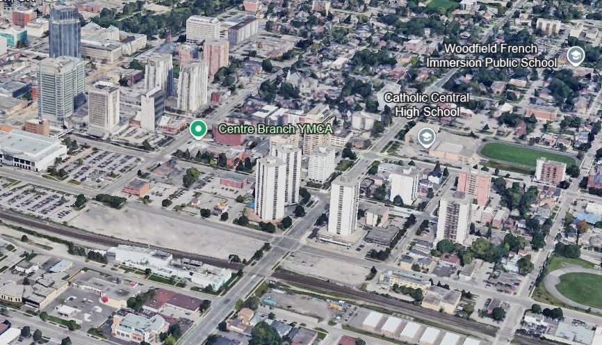 415 York St, London, ON à vendre - Aérien – Image 2 sur 2