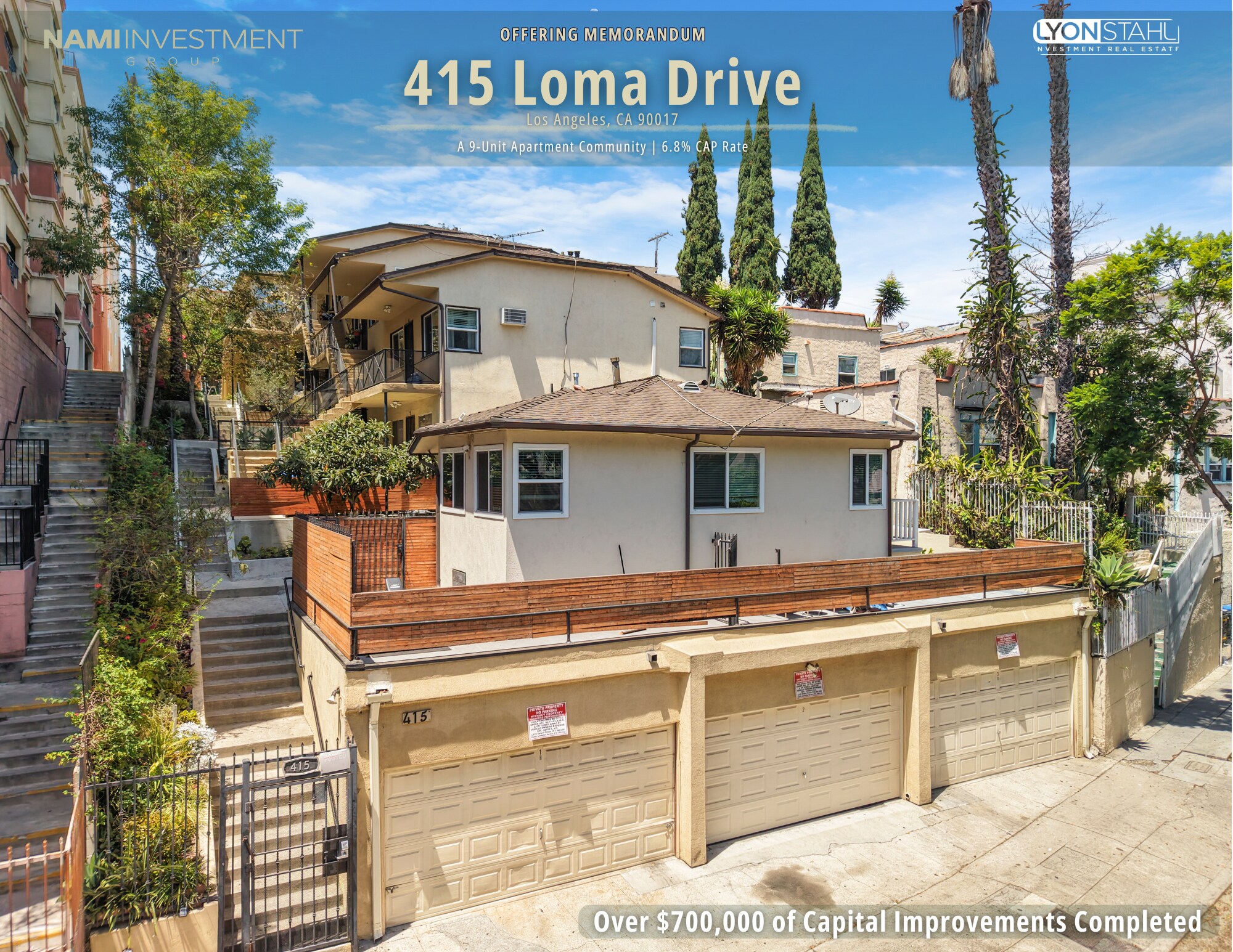 415 Loma Dr, Los Angeles, CA à vendre Photo de l’immeuble– Image 1 sur 11