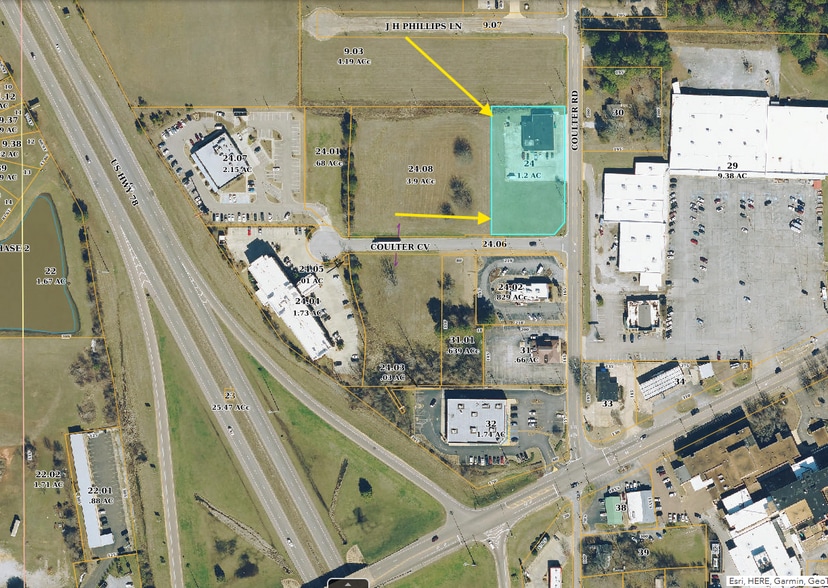 Exit 61, I-22, New Albany MS, New Albany, MS à vendre - Aérien – Image 3 sur 51
