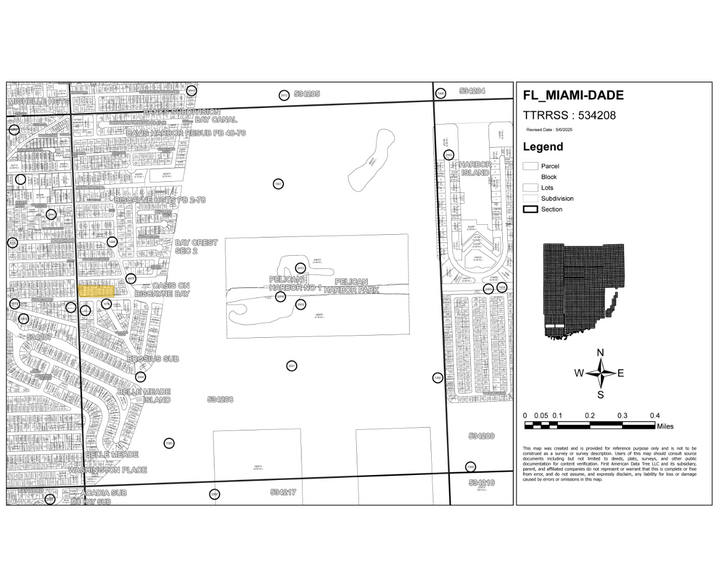 1001-1067 NE 79th St, Miami, FL à vendre - Plan cadastral – Image 2 sur 2