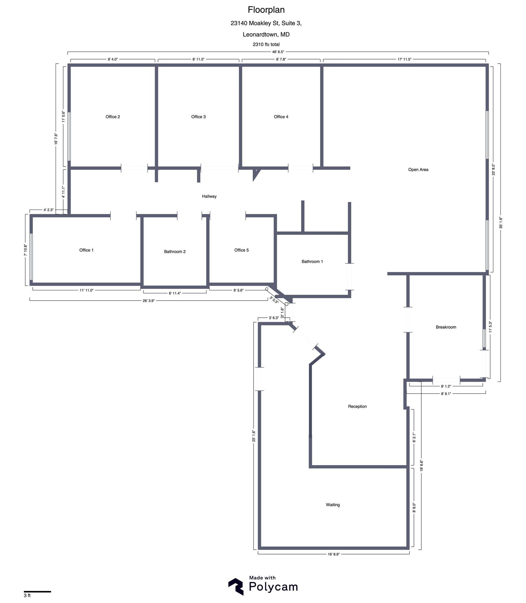23140 Moakley St, Leonardtown, MD à louer Plan de site– Image 1 sur 1