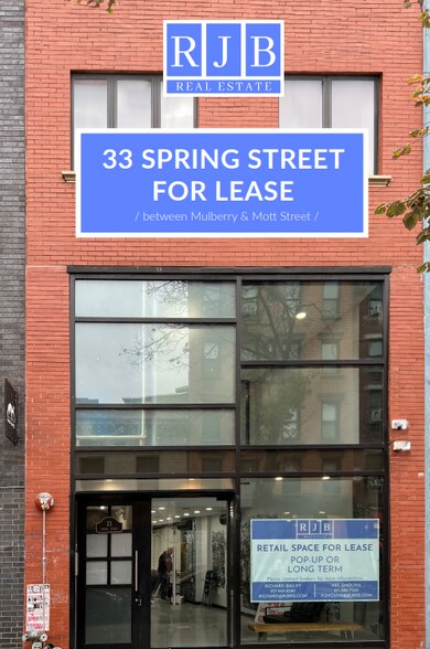33 Spring St, New York, NY à louer - Photo de l’immeuble – Image 3 sur 7