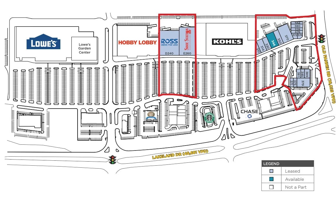 300 Ridge Way, Flowood, MS à louer Plan de site– Image 1 sur 1