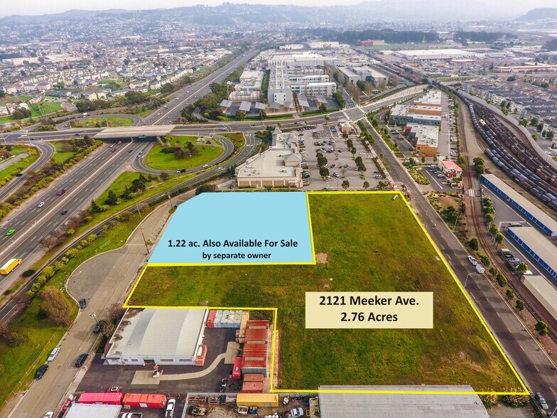 2121 Meeker Ave, Richmond, CA à vendre - Aérien – Image 1 sur 3