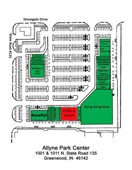 1001 N State Road 135, Greenwood, IN à louer - Photo de l’immeuble – Image 2 sur 5