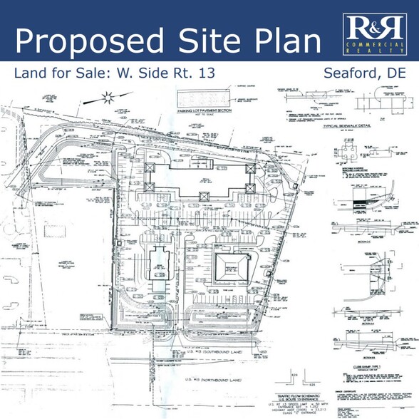 22654 Sussex Hwy, Seaford, DE à louer - Plan de site – Image 3 sur 3