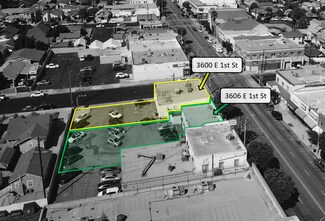 Plus de détails pour 3600-3606 E 1st St – Local commercial à vendre, Los Angeles, CA