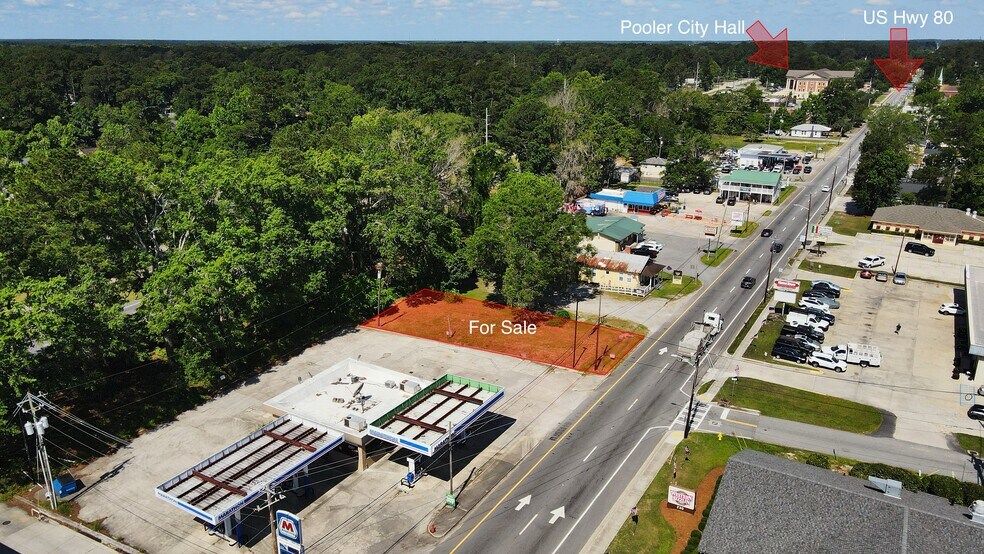 225 US-80, Pooler, GA à vendre - Aérien – Image 2 sur 4