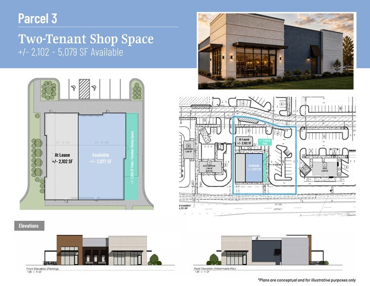 12723 Albemarle Rd, Charlotte, NC à louer - Photo de la construction – Image 3 sur 6