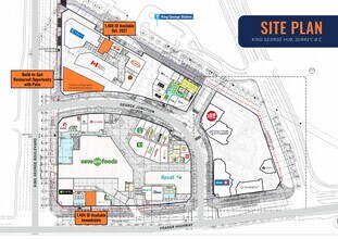 9850 King George Blvd, Surrey, BC à louer Plan de site– Image 2 sur 2