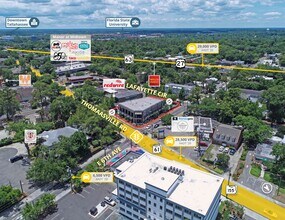 1240 Thomasville Rd, Tallahassee, FL - VUE AÉRIENNE  vue de carte - Image1