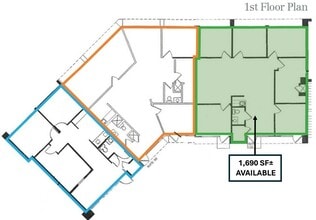 486 Norristown Rd, Blue Bell, PA à louer Plan d’étage– Image 1 sur 1