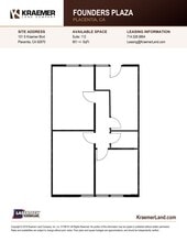151 N Kraemer Blvd, Placentia, CA à louer Plan de site– Image 1 sur 1