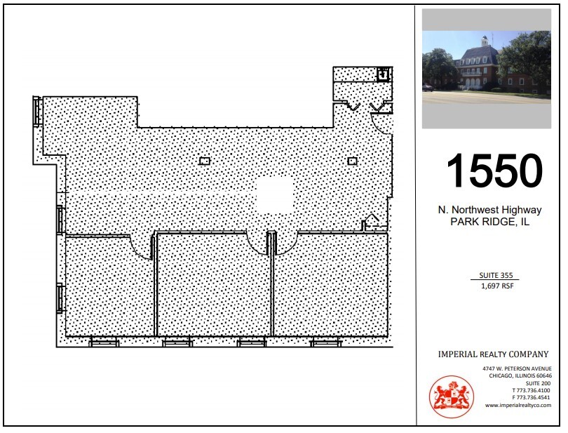 1550 N Northwest Hwy, Park Ridge, IL à louer Plan d’étage– Image 1 sur 6