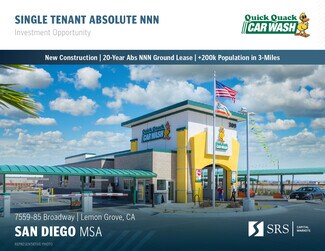 Plus de détails pour 7559 Broadway, Lemon Grove, CA - Local commercial à vendre