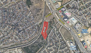 Lookout Rd & Loop 1604, San Antonio, TX - Vue aérienne vue de carte - Image1